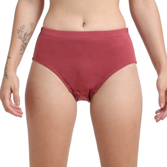 DUJE-Women’s Lycra Panty IE-1-Piece – Nude Pink