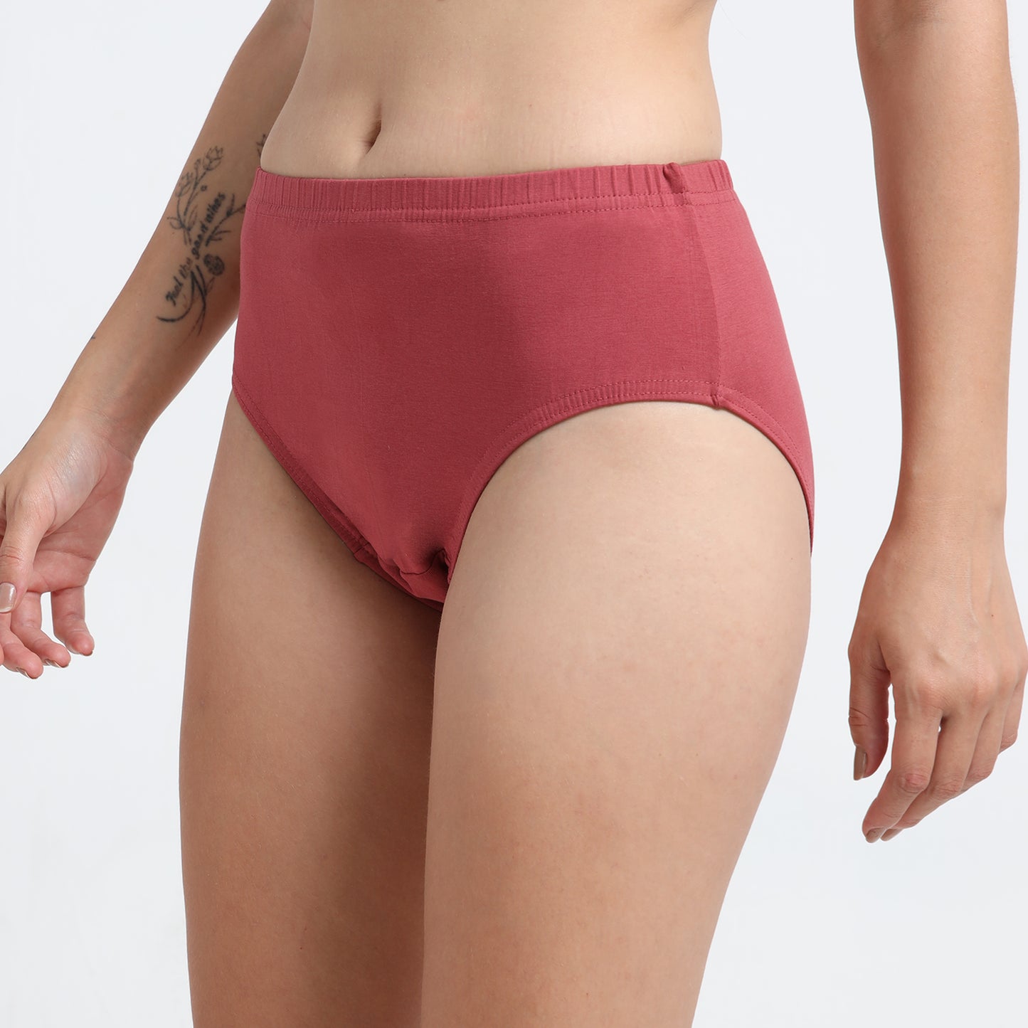 DUJE-Women’s Lycra Panty IE-1-Piece – Nude Pink