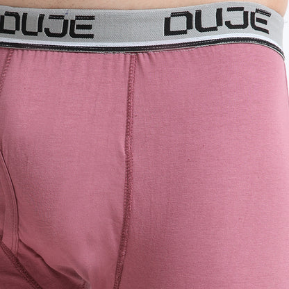 DUJE- Men’s Regular Trunks OE -3-Pack Combo -Green, Grey & Pink
