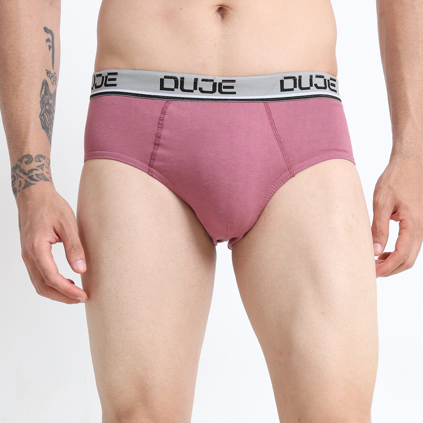 DUJE-Men’s Brief OE -3-Pack Combo – Pink, Blue & Green