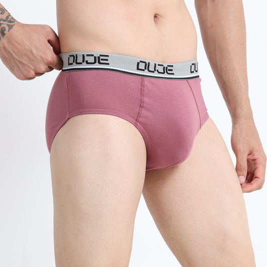 DUJE - Men’s Brief OE -3-Pack Combo – Blue, Grey & Pink