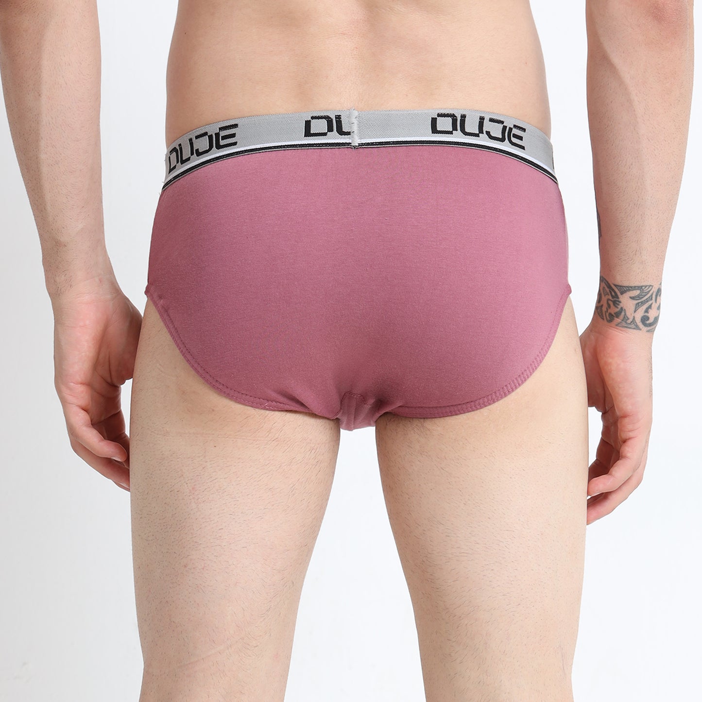 DUJE-Men’s Brief OE -3-Pack Combo – Pink, Blue & Green