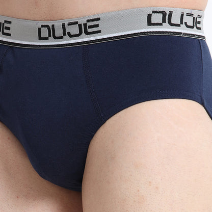 DUJE-Men’s Brief OE - 3-Pack Combo – Maroon, Grey & Blue