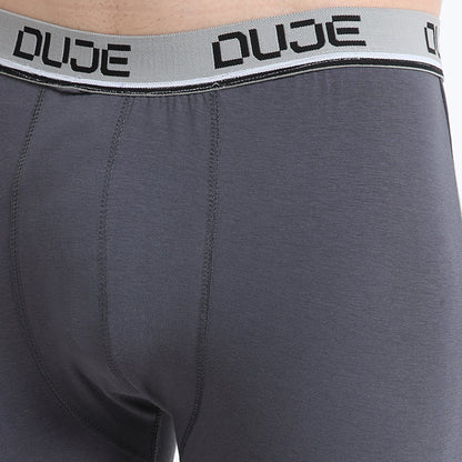 DUJE-Men’s Classic Trunk Lycra -1-Piece – Grey