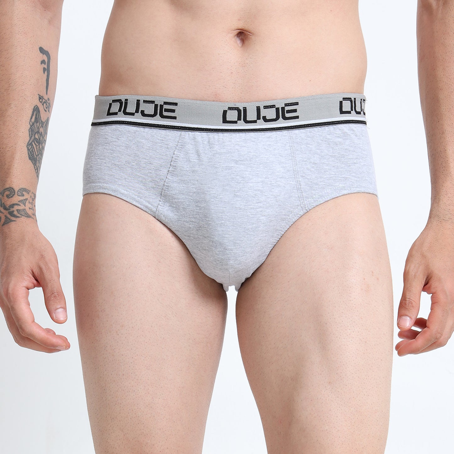 DUJE-Men’s Brief OE - 3-Pack Combo – Maroon, Grey & Green
