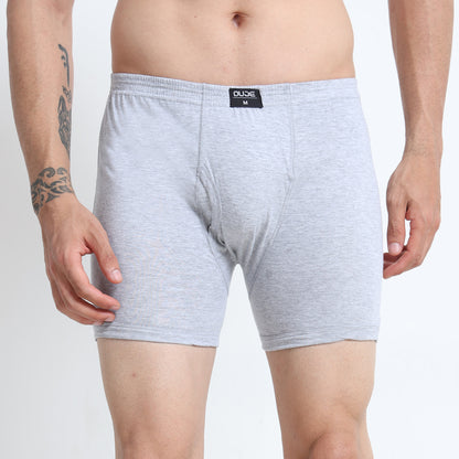 DUJE- Men’s Regular Trunks - 3-Pack Combo – Pink, Grey & Maroon