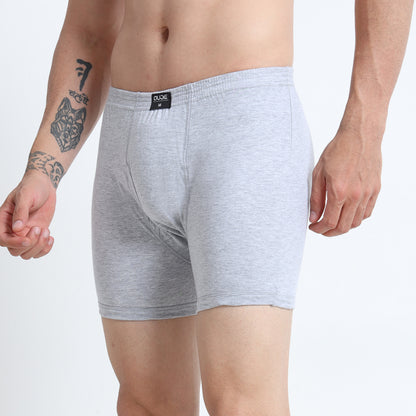 DUJE- Men’s Regular Trunks - 3-Pack Combo – Pink, Grey & Maroon