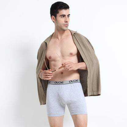 DUJE-Men’s Regular Trunks OE-Pack Combo 3 – Green, Grey & Maroon