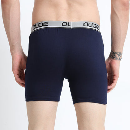 DUJE-Men’s Regular Trunks OE - 3 Pack Combo – Green, Grey & Blue