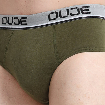 DUJE-Men’s Brief OE -3-Pack Combo – Pink, Blue & Green
