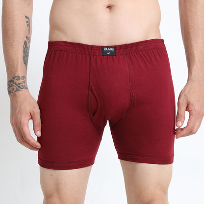 DUJE-Men’s Regular Trunks - 3-Pack Combo – Pink, Maroon & Blue