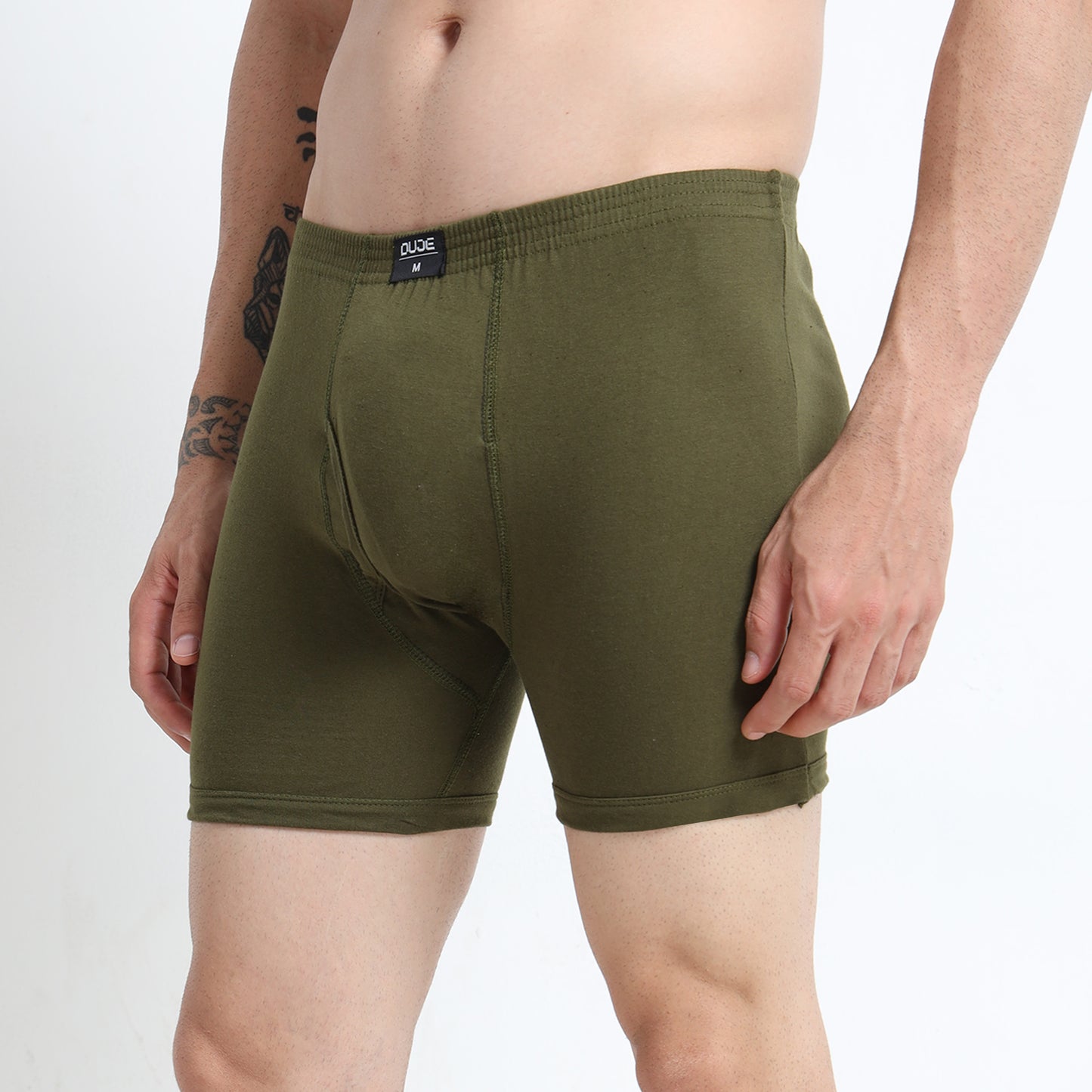 DUJE-Men’s Regular Trunks - 3-Pack Combo – Green, Pink & Maroon