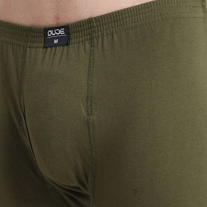 DUJE - Men’s Regular Trunks - 3-Pack Combo  – Green, Blue & Grey