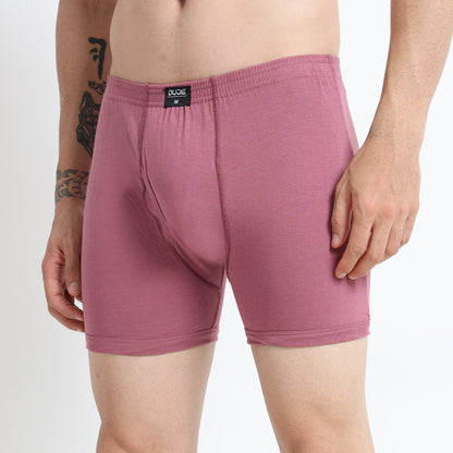 DUJE-Men’s Regular Trunks - 3-Pack Combo – Green, Pink & Maroon