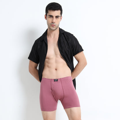 DUJE-Men’s Regular Trunks - 3-Pack Combo – Pink, Maroon & Blue