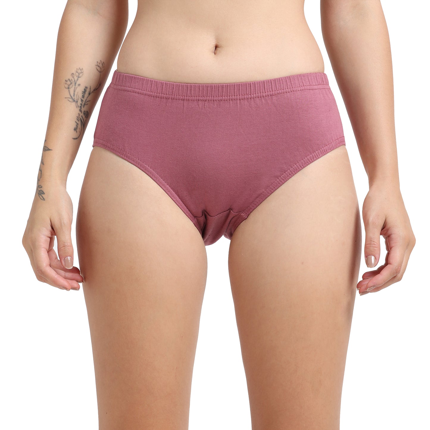 DUJE-Women’s Plain Panties -3-Pack Combo – Green, Pink & Blue