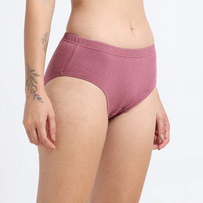 DUJE-Women’s Plain Panties -3-Pack Combo – Green, Pink & Blue