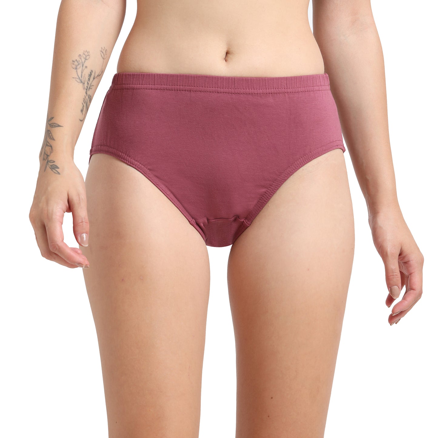 DUJE-Women’s Lycra Panty-Inner Elastic-1-Piece – Dark Purple