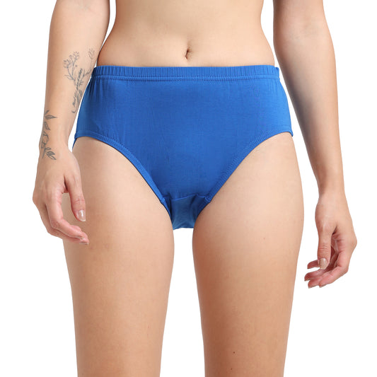 DUJE-Women’s Lycra Panty IE (Inner Elastic) (1-Piece – Royal Blue)
