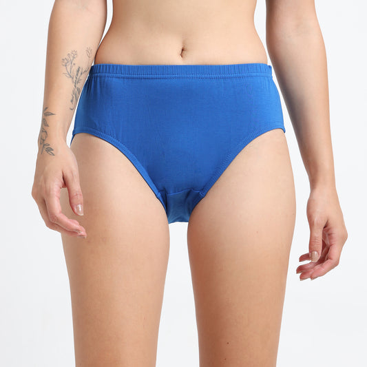 DUJE-Women’s Lycra Panty IE (Inner Elastic) (1-Piece – Royal Blue)
