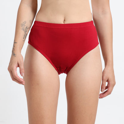 DUJE-Women’s Lycra Panty IE (1-Piece – Red)