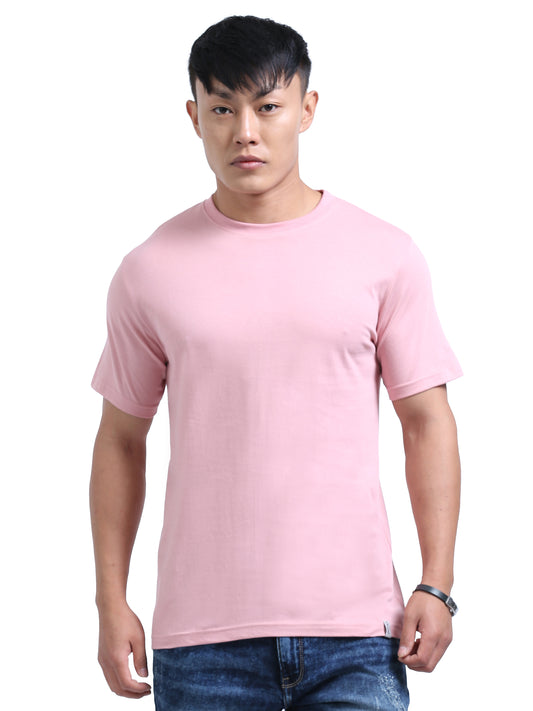 DUJE -Men's Daily Wear T-Shirt | Peach